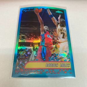 NBA 2001-2002 Topps Chrome Refractors Darius Miles