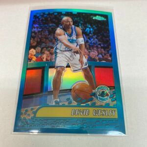 NBA 2001-2002 Topps Chrome Refractors David Wesley