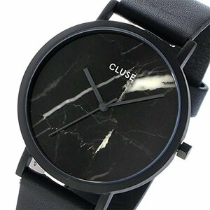 新品未使用　クルース CLUSE ラロッシュ 大理石モデル 38mm ユニセックス 腕時計 CL40001 フルブラック/ブラックマーブル[並行輸入品]