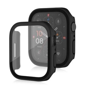 AppleWatch10 46mm 保護カバー 黒 保護ケース 防水 側面保護