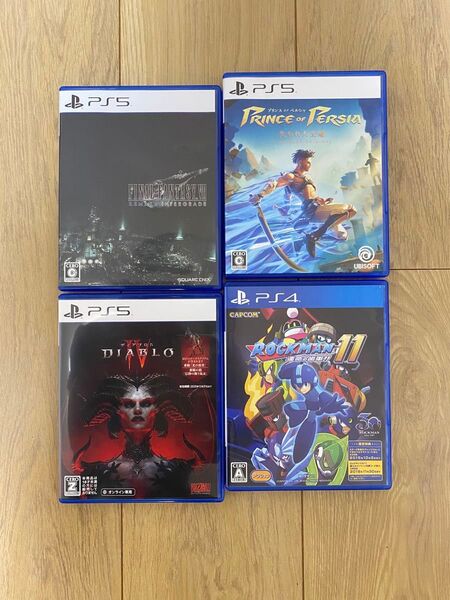 PS5ソフト 4本セット