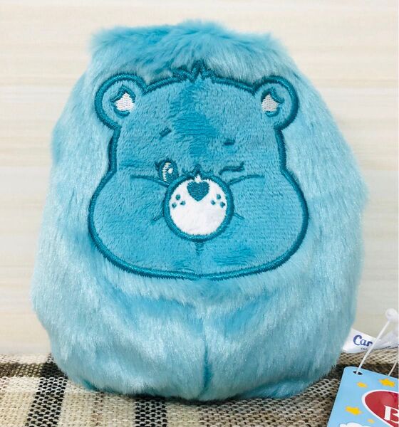 ケアベア もこもこ巾着 タグ付 非売品