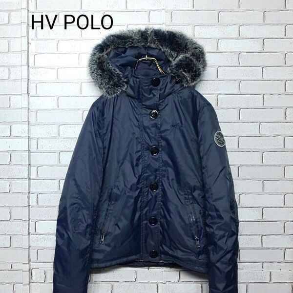 【HV POLO】乗馬ジャケット XS ネイビー キルティング