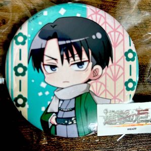 進撃の巨人 リヴァイ 缶バッジ