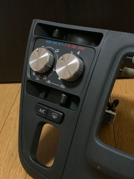 シルバー ダイハツ ハイゼットカーゴ S331v S321v アルミ エアコンダイヤル スイッチ hijet cargo ピクシス