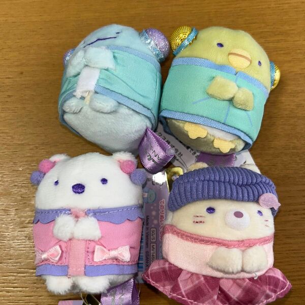 シティポップなすみっコPOP-UP SHOP限定 てのりぬいぐるみ 4種類