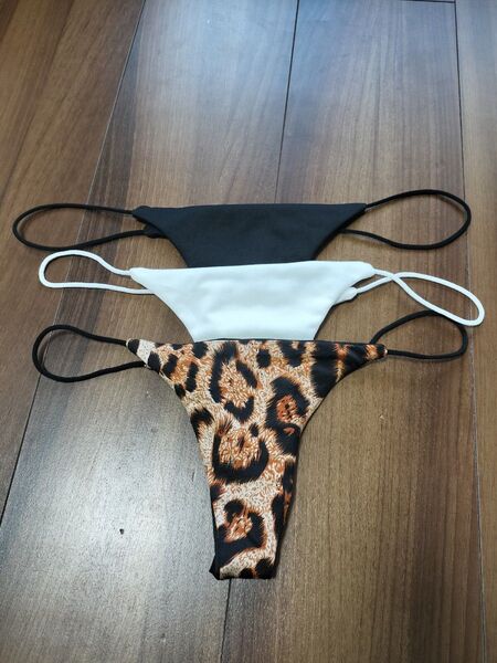 【新品】Lサイズ シンプル&セクシーTバックショーツ 3色セット