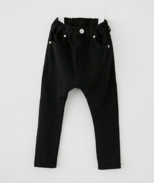 ローリーズファーム*キッズ*カラーストレッチレギンスパンツ*ブラック*M(100,110)