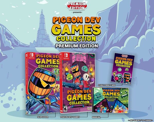 輸入版 PIGEON DEV GAMES COLLECTION Switch PREMIUM EDITION GAMES