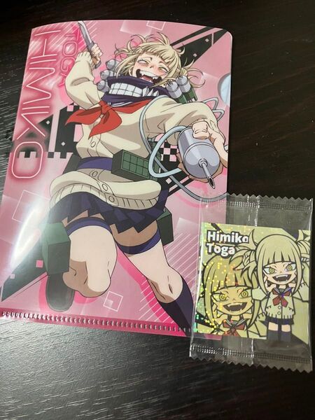 ヒロアカ トガヒミコ クリアファイル シール
