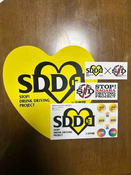 STOP! DRUNK DRIVING PROJECT ステッカー 塩ビステッカー