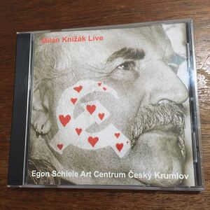  очень редкий CD MILAN KNIZAK / Live Egon Schiele Art Centrum, Czech Milan *ni рюкзак Fluxus полный k подвеска Чехия egon*si-re