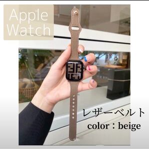 アップルウォッチ Apple Watch バンド レザーベルト 本革