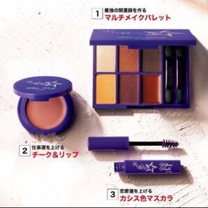 InRed 2022年2月号付録 星ひとみ監修 コスメ3点セット