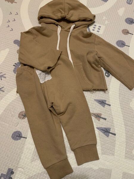 kokokids パーカー セットアップ