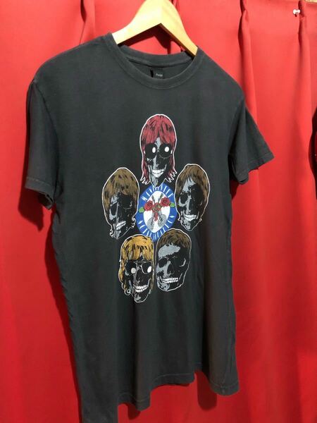 レア　Pledge Oasis × Guns N' Roses Tシャツ 日本製