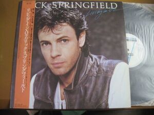 Rick Springfield - Living In Oz /RPL-8182/帯付/国内盤LPレコード