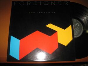 Foreigner - Agent Provocateur /フォリナー/P-13060/国内盤LPレコード