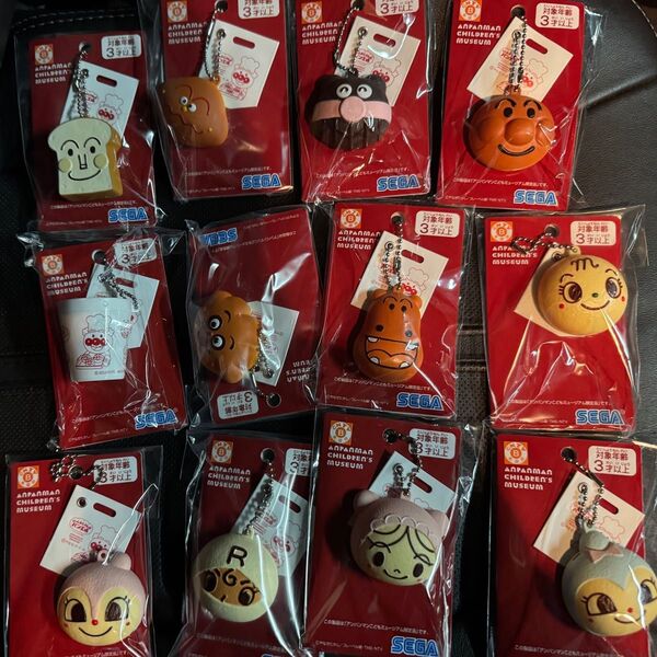 12種セット アンパンマン NEWパンマスコット ミュージアム限定商品
