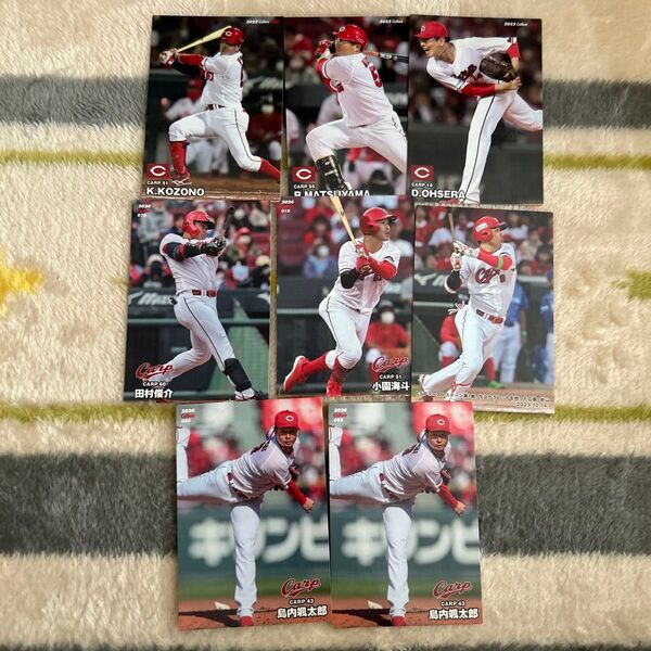 プロ野球チップスカード 2023 2024 広島カープ
