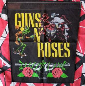 GUNS N' ROSES(ガンズ・アンド・ローゼズ)　/　特大パッチ（新品未使用）