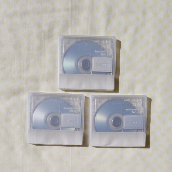 SONY ミニディスク MD Neige 3枚 MDディスク minidisc ソニー