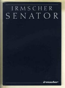 [b4954]90.1 Germany book@ country version irmscher Senator catalog 