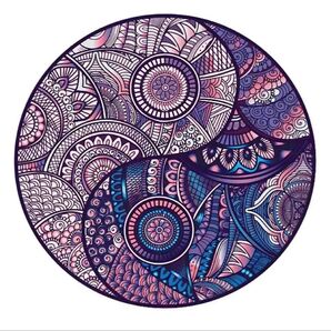 木製 ジグソーパズル パズル A3 ウッドパズルインテリア プレゼント 曼荼羅