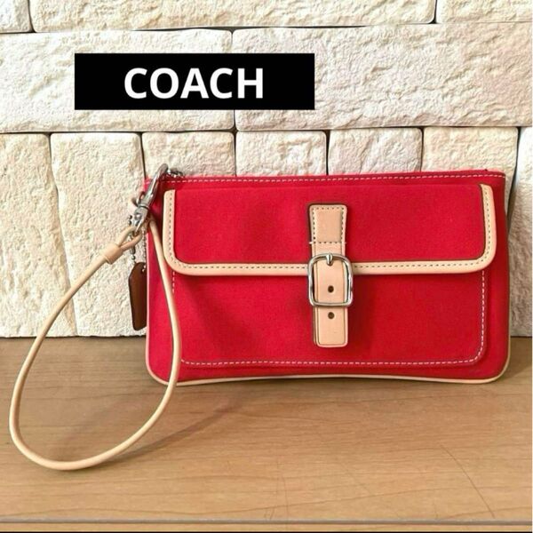 COACH リストレット ポーチ ヴィンテージ'00s