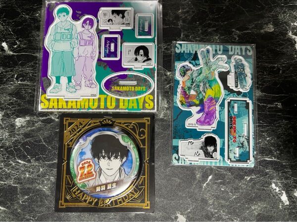 SAKAMOTO DAYS サカモトデイズ バースデージオラマフィギュア 南雲 バースディ 缶バッジ