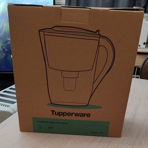タッパーウェアTupprwareピュア&サーブウォーターフィルターピッチャー