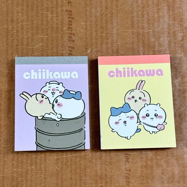 ちいかわ ミニメモ帳2 2種セット