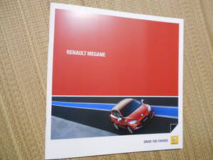 * out of print car catalog Renault Megane 