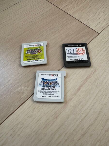 【セット】ドラクエモンスターズ 3本セット 3DS Nintendo ゲームソフト DS ゲー厶ソフト