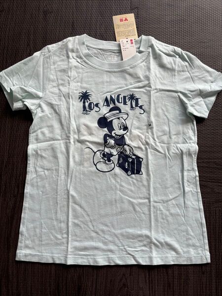 新品タグ付き ユニクロ ミッキーTシャツ M