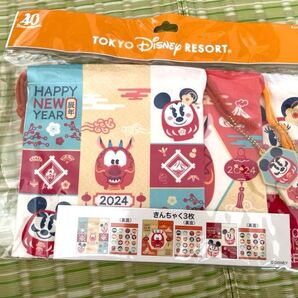東京ディズニーリゾート 2024年新年巾着袋3個セット