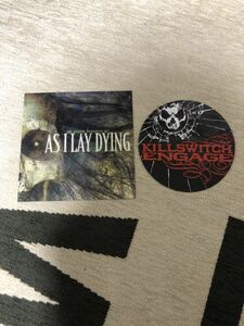 Killswitch engage AS I LAY DYING ステッカー