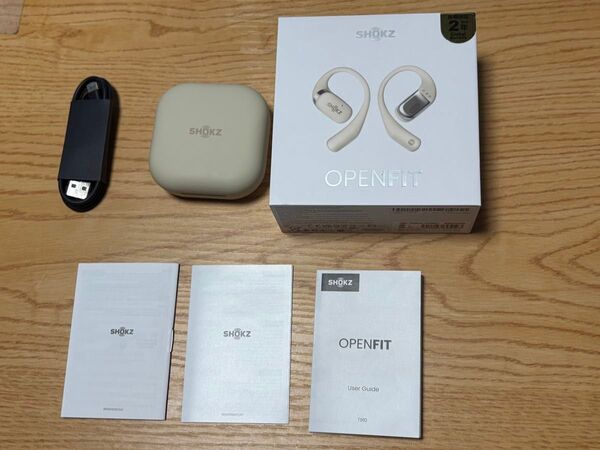 Shokz OpenFit 完全ワイヤレスイヤホン 究極のフィット感 オープンイヤー bluetooth5.2