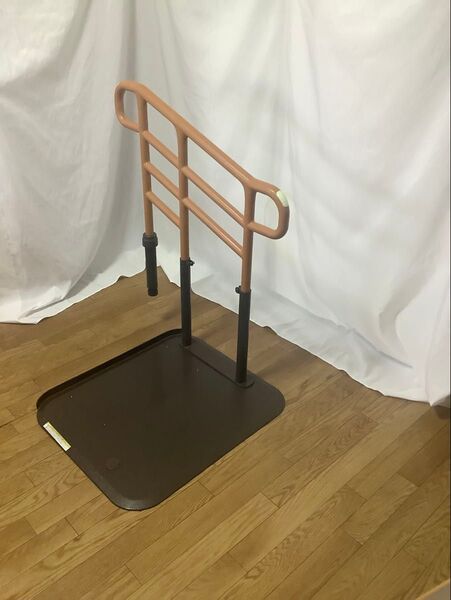 置き型手すり 上がり框用手すり ルーツあがりかまちタイプ 片手すり 段差解消 高齢者介護