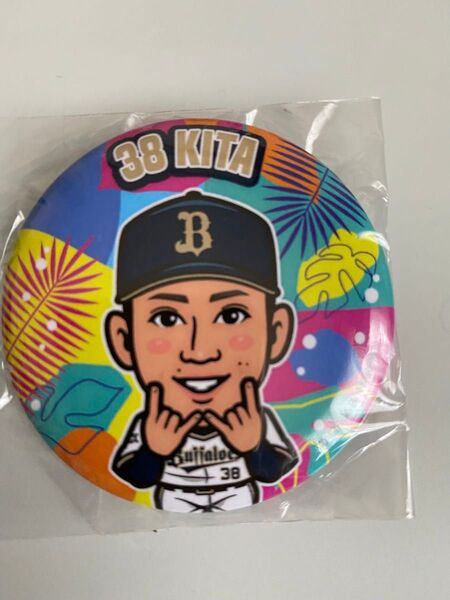 オリックス 来田缶バッジ