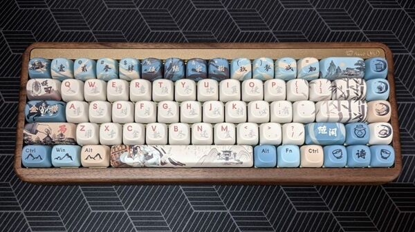 Akko MU01 Joy of Life Botany switch ワイヤレス対応 メカニカルキーボード