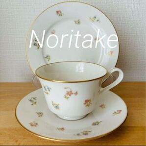 ノリタケ トリオ カップ&ソーサー&プレート リ外