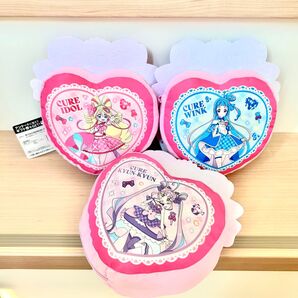 キミとアイドルプリキュア♪ ぬいぐるみポーチ キュアアイドル キュアウインク キュアキュンキュン プライズ