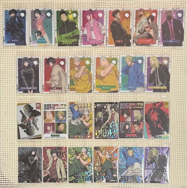 サカモトデイズ☆ウエハース The Animation☆全25種類フルコンプセット☆新品未使用内袋未開封☆コンプ