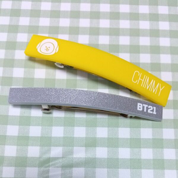 BT21 CHIMMY チミー バレッタ ヘアアクセ ヘアピン LINE FRIENDS JIMIN ジミン 防弾少年団 BTS