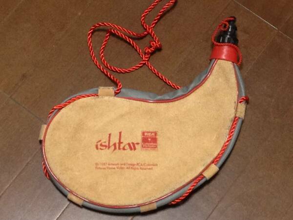 送料無料　映画　イシュタール　ボタバッグ　皮　水筒　Ishtar Movie Bota Bag Made in Spain in 1987　プロモーショナル品　非売品