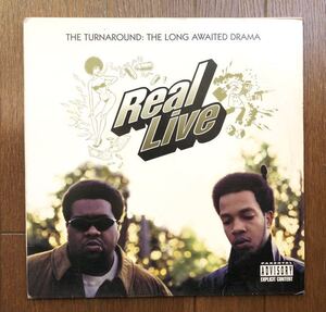 レア 1996 Real Live / The Turnaround : The Long Awaited Drama US Original 初版 ２枚組 LP BDP Juice Crew K-Def Marley Marl 絶版