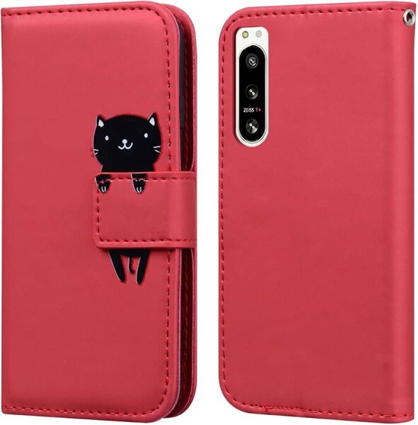 TEDTIKJT Xperia 5 IV ケース 手帳型 SO-54C カバー 手帳型
