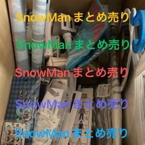 SnowMan まとめ売り セット