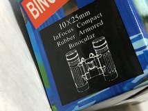 BINOCULARS 双眼鏡 WORLD SURPLUS EE223NN コンパクト ビノキュラー カモ 10×25 展示未使用品　_画像8